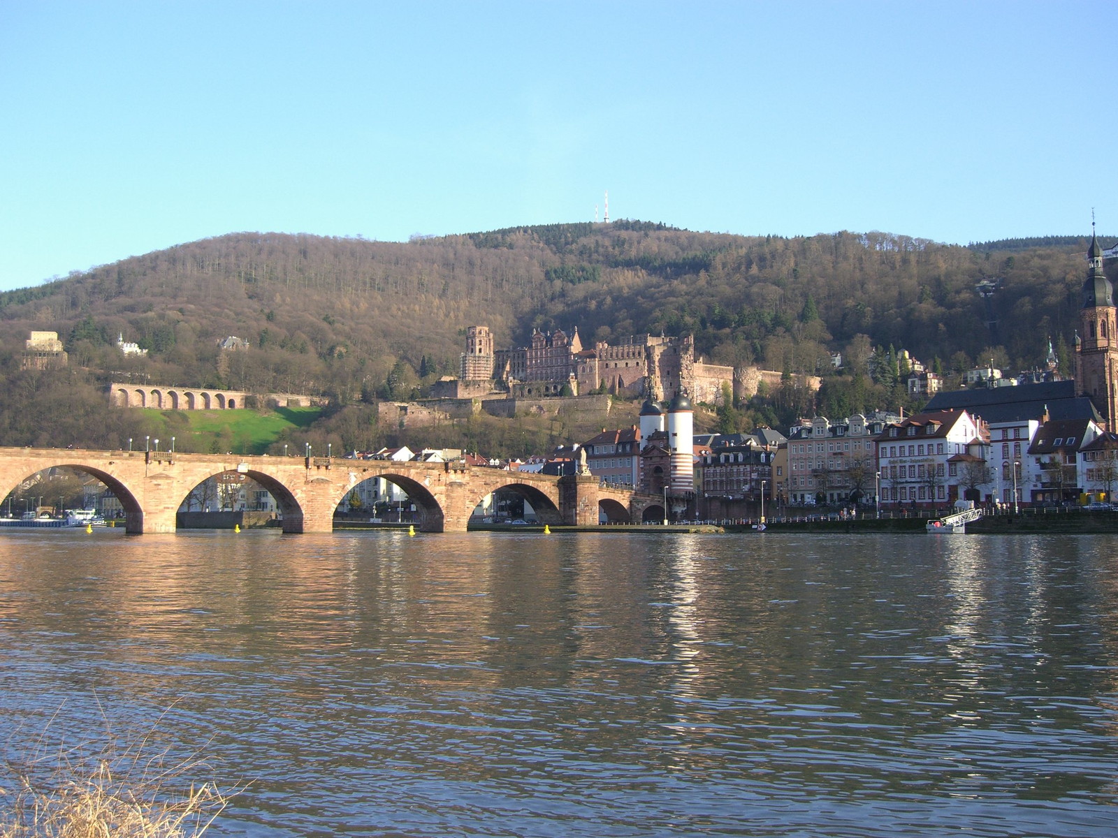 Heidelberg Karl-Theodor-Bruecke Neckar